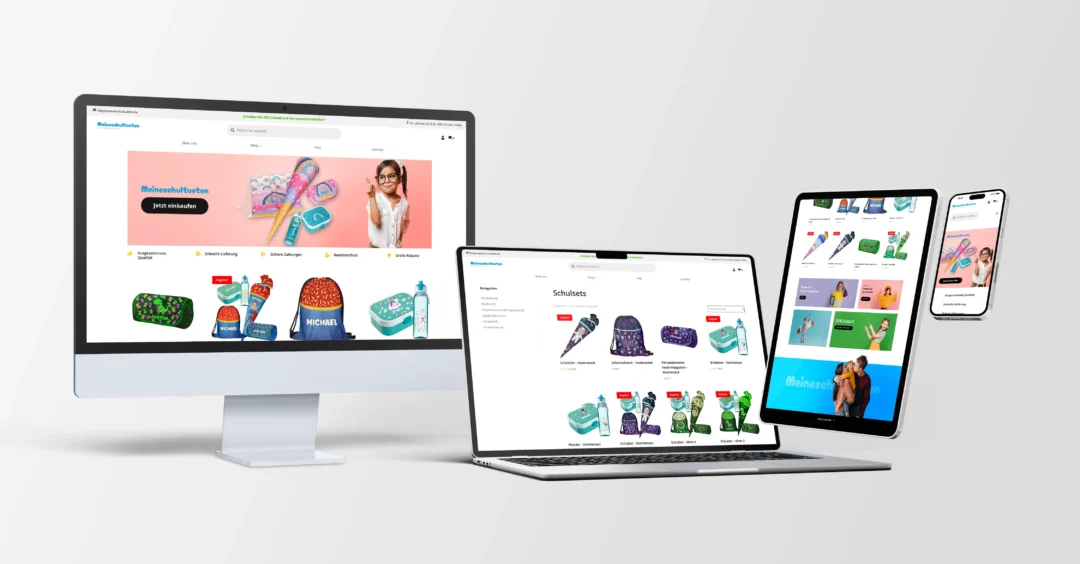 Meineschultueten – E-Commerce Design & Branding