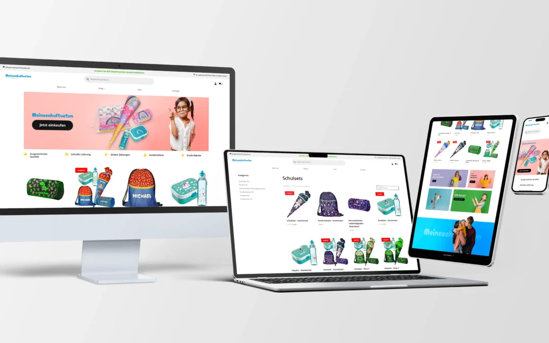 Meineschultueten – E-Commerce Design & Branding