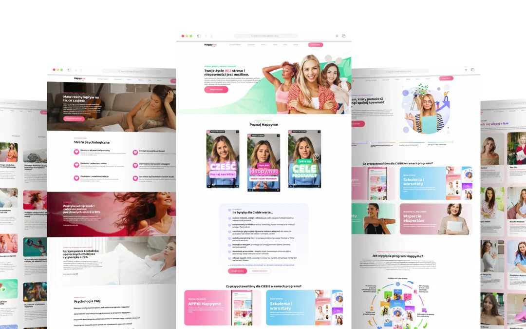 Happyme – Branding & Web Design & App Design & Content Creation