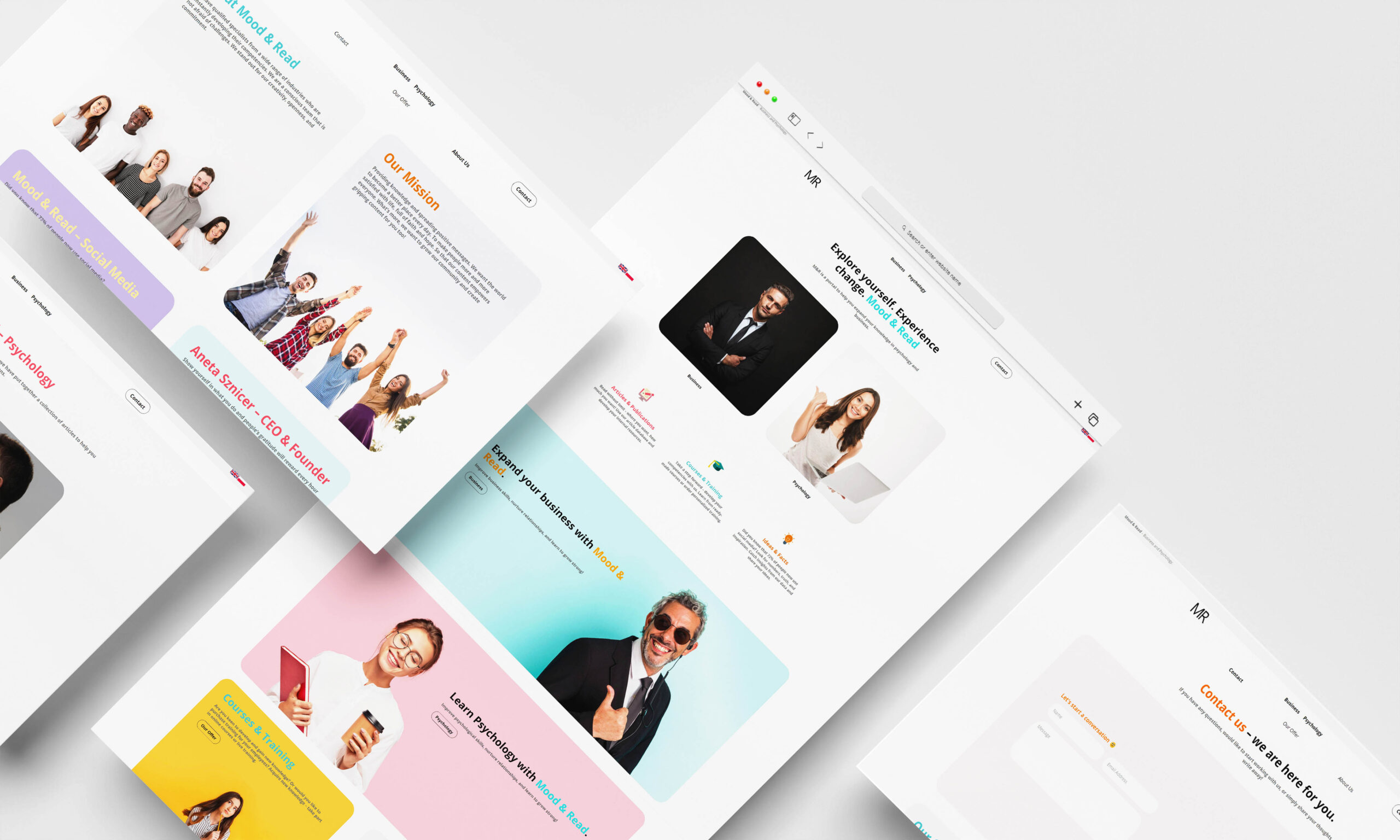 Mood & Read – Web Design & Branding