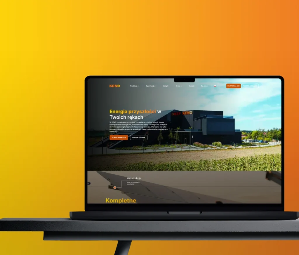 Strona internetowa i marketing dla lidera rozwiązań energetycznych