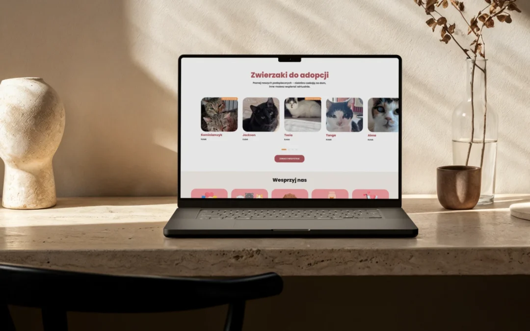 Fundacja Pomagamy Kotom By Znalazły Dom – website & social media