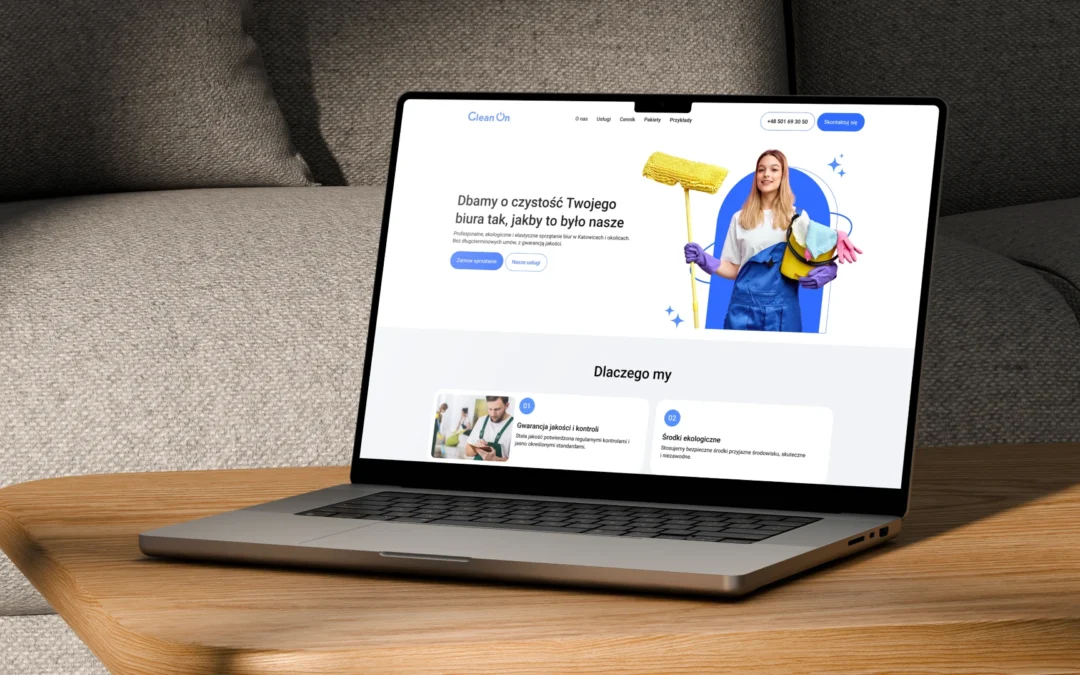 CleanOn – Branding, Website & Marketing