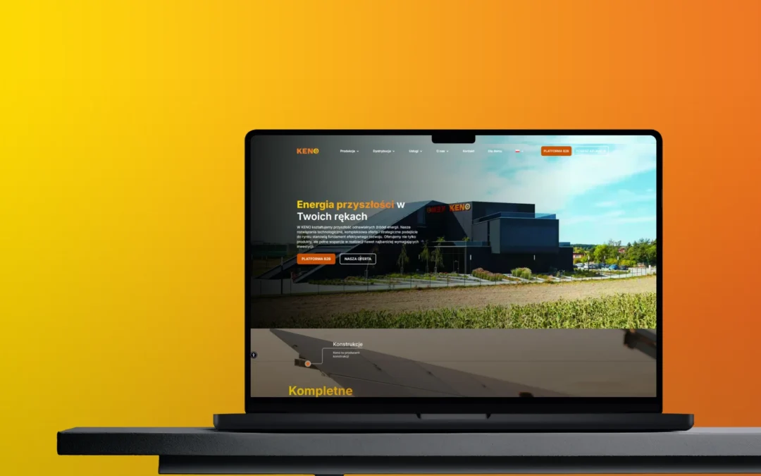 KENO – website & marketing