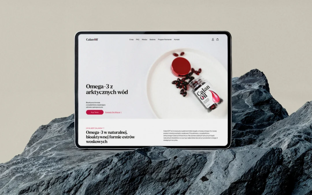 Calanoil – Website Design