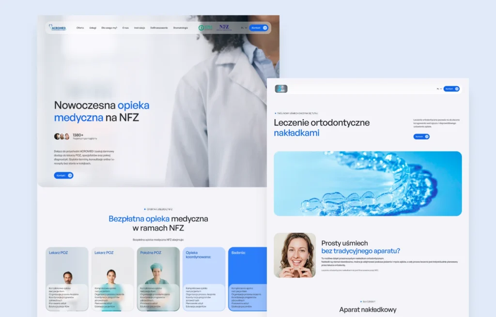 Acromed – Website