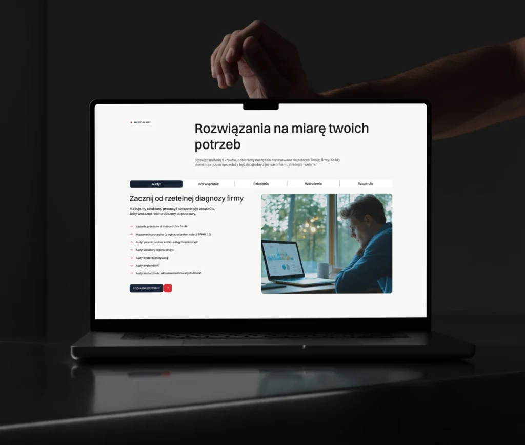 Website for a Technology Company
